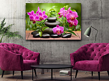 Obraz Zen kamene a orchidea zs1176